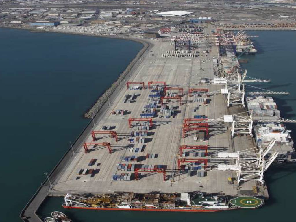 Richard Van Schalkwyk Transnet Container Loading